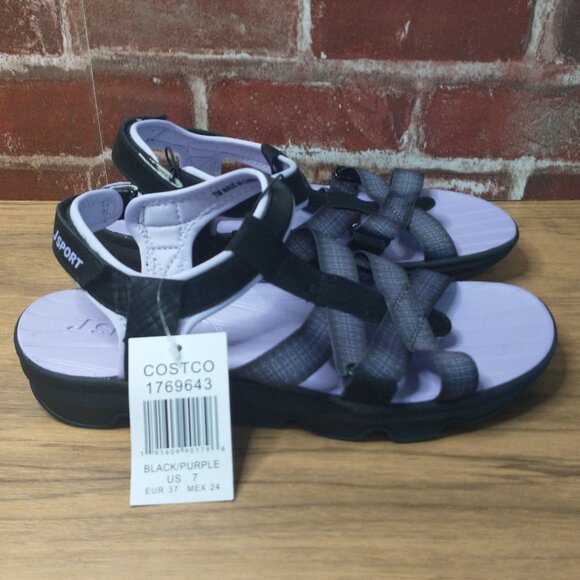 JSport Sandals Womens Size 7 New Slip On EVA Cushion All Tera Traction By Jambu - Picture 1 of 7